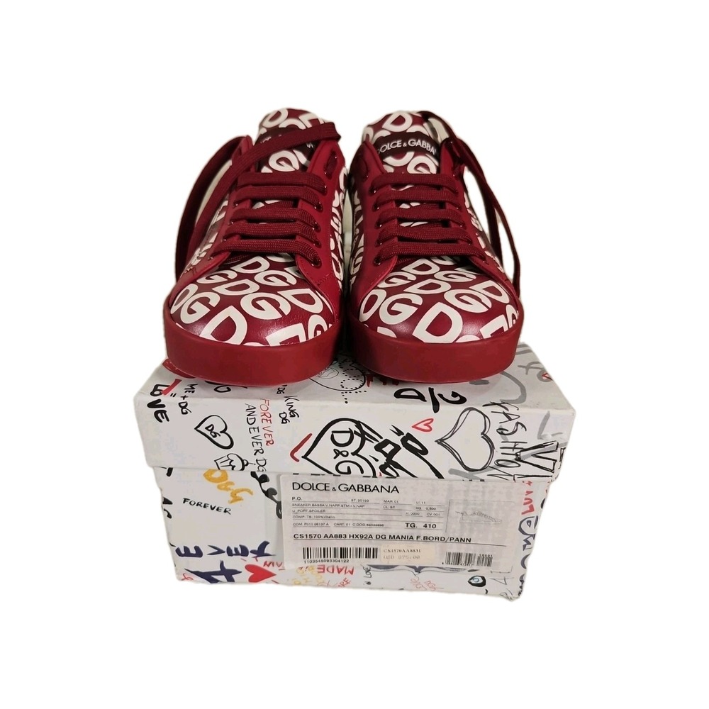 Dolce & Gabbana mens sneakers shoes CS1570 AA8831 Men's Size 7 US
